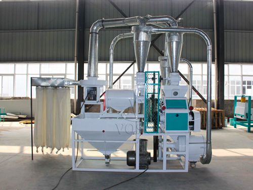 
300-500kg/h small posho mill in Kenya