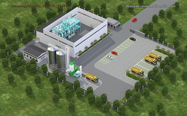 Wheat milling equipment plant planning